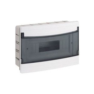 Kapeks 12-Piece Recessed Plastic Fuse Box Kapeks 12-Piece Recessed Plastic Fuse Box