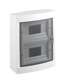 Kapeks 16-Piece Surface Mounted Plastic Fuse Box