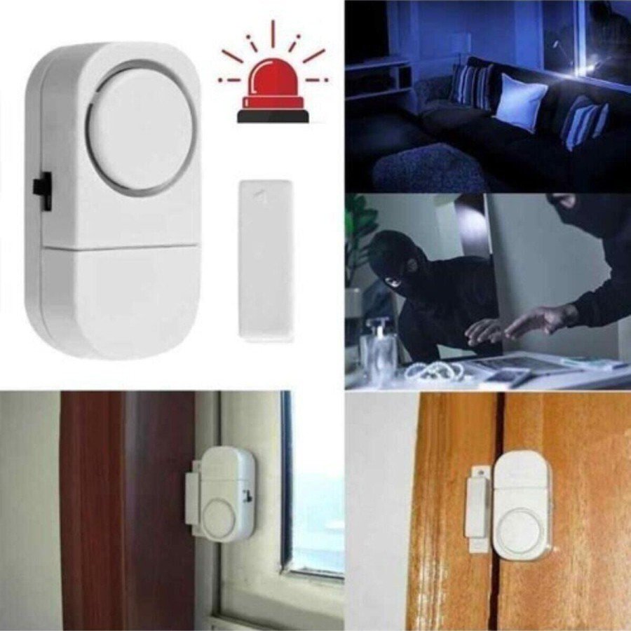 Door Window Alarm with Loud Warning Sound Door Window Alarm with Loud Warning Sound