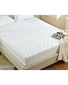 Quilted Single Mattress Protector Liquid-Proof Mattress Cover (100 x 200)