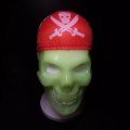Glow in the Dark Phosphorescent Pirate Skull Mask