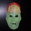 Glow in the Dark Phosphorescent Pirate Skull Mask