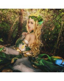 Glow in the Dark Phosphorescent Latex Elf Ears 1 Pair 10x5 cm