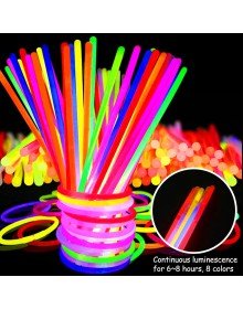 Shining in the Dark Phosphorescent Glow Stick Bracelet 50 Pieces