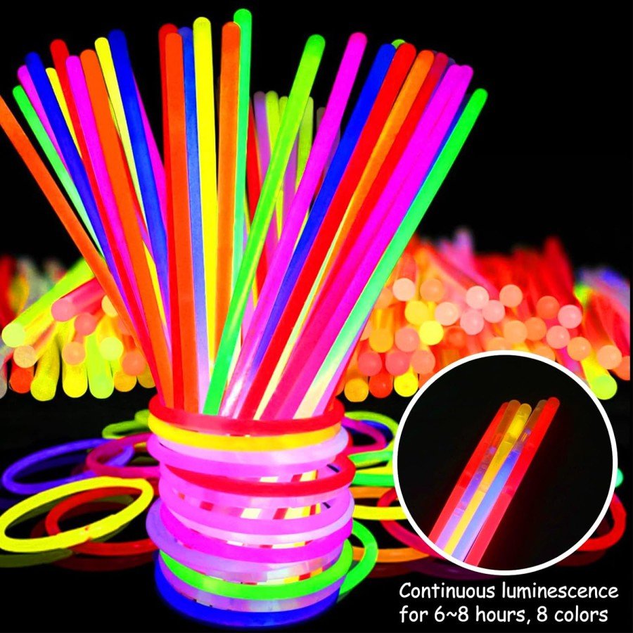 Shining in the Dark Phosphorescent Glow Stick Bracelet 50 Pieces