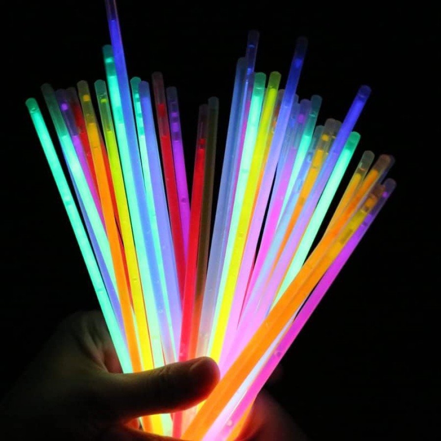 Shining in the Dark Phosphorescent Glow Stick Bracelet 50 Pieces