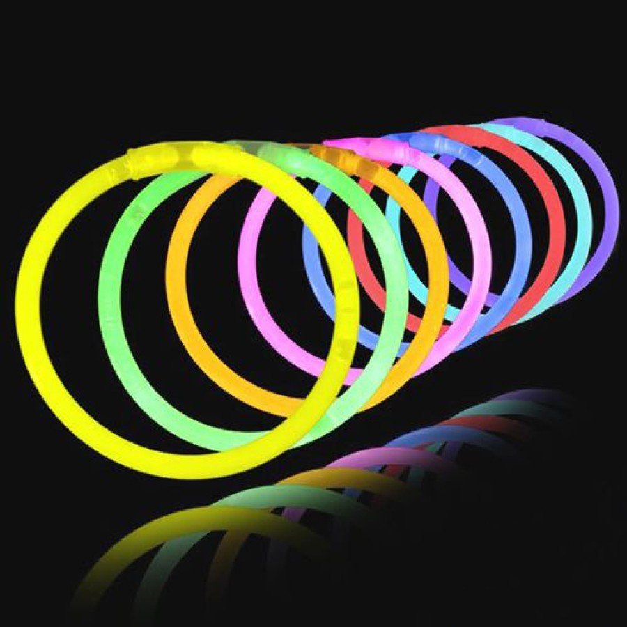 Shining in the Dark Phosphorescent Glow Stick Bracelet 50 Pieces