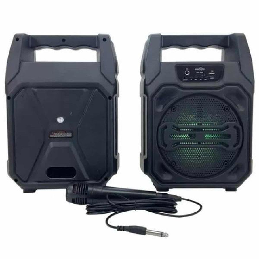 Bluetooth Speaker with Karaoke Microphone and Fm Radio High Sound Quality