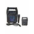 Bluetooth Speaker with Karaoke Microphone and Fm Radio High Sound Quality