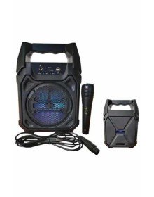 Karaoke Bluetooth Speaker with Microphone and Fm Radio High Sound Quality