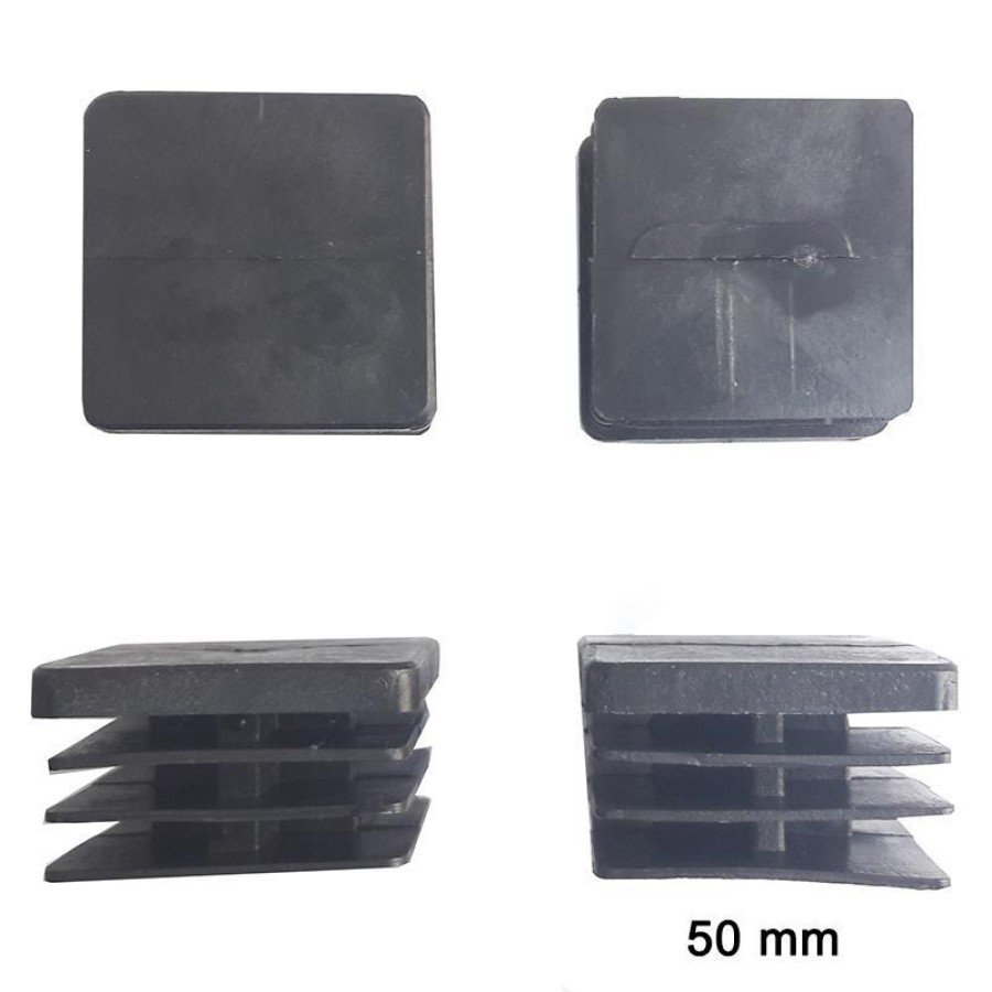 Square Profile Internal Plug 50x50 mm 4 Pieces