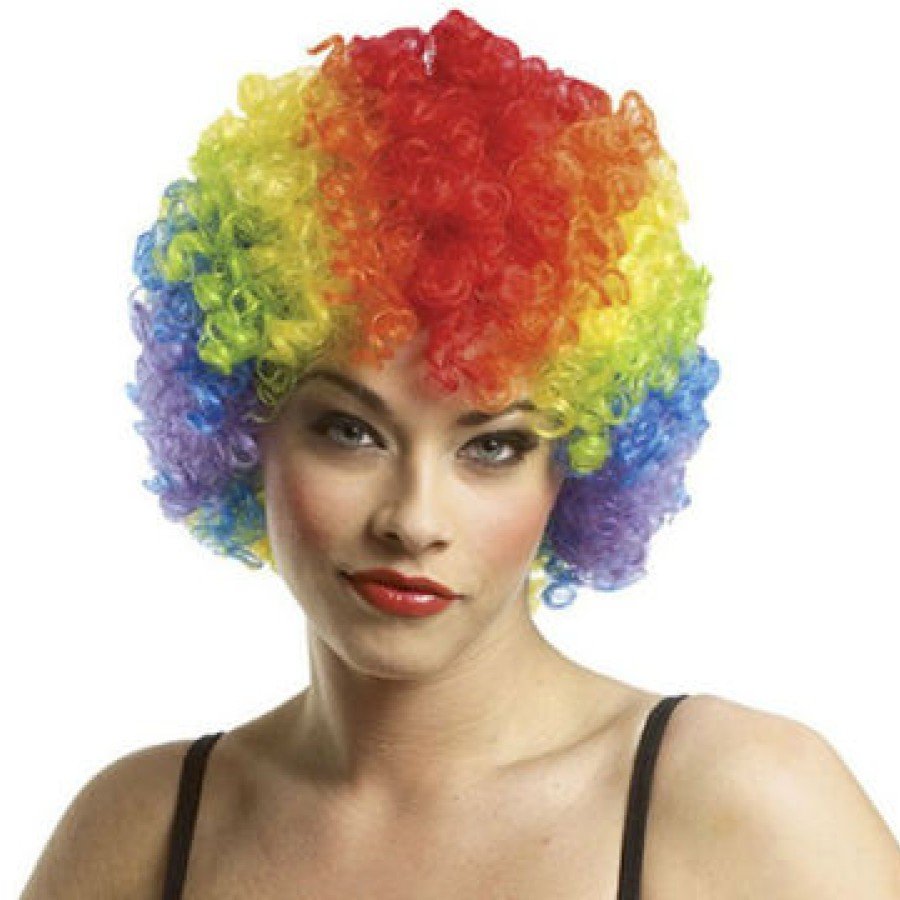 Mixed Color Fluffy Bonus Wig Hair