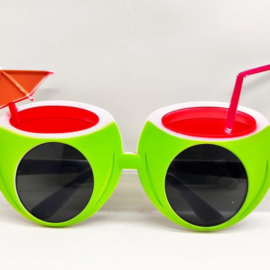 Watermelon Shaped Tropical Hawaii Summer Hello Party Glasses Watermelon Shaped Tropical Hawaii Summer Hello Party Glasses