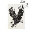 Eagle Temporary Tattoo Template - FF037