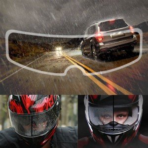 Helmet Rainproof - Anti-fog Hydrophobic Film