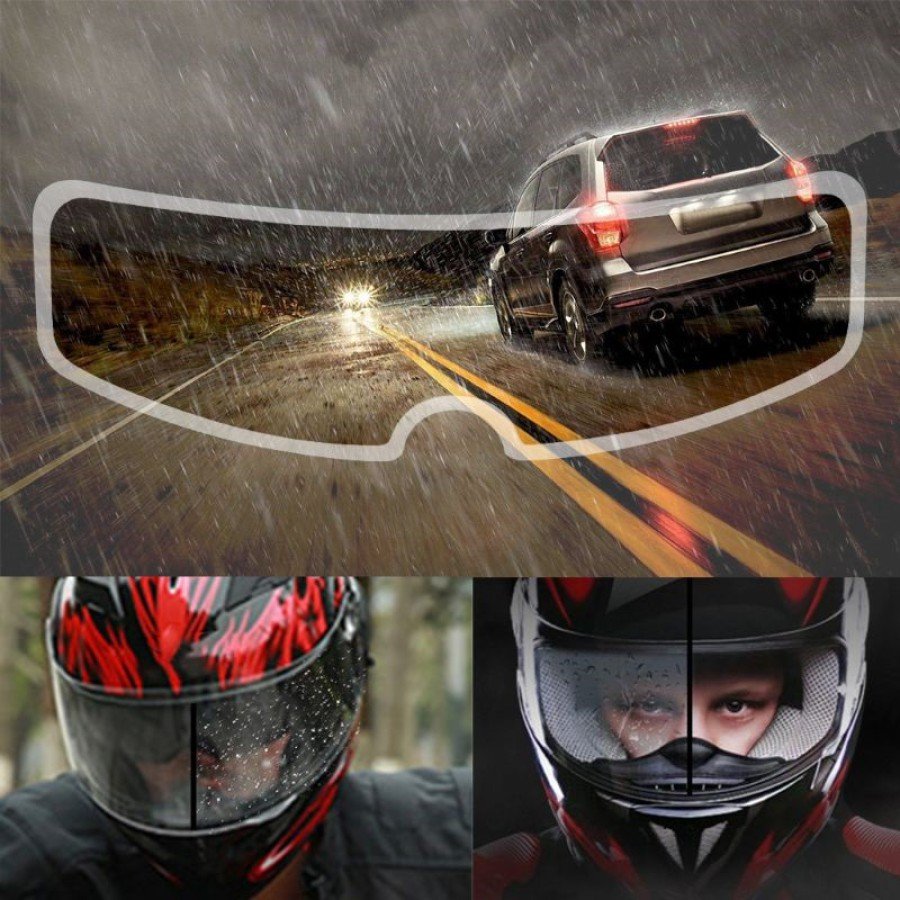 Helmet Rainproof - Anti-fog Hydrophobic Film Helmet Rainproof - Anti-fog Hydrophobic Film