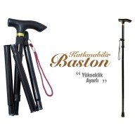 TOPTANBULURUM Foldable Walking Stick - TB17386 TOPTANBULURUM Foldable Walking Stick - TB17386