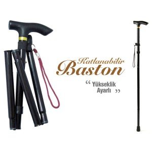 TOPTANBULURUM Foldable Walking Stick - TB17386