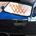 Foldable Car Windshield Sunscreen Shade Umbrella Car Umbrella (130x75 Cm) Foldable Car Windshield Sunscreen Shade Umbrella Car Umbrella (130x75 Cm)