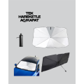 Heat and UV Blocking Sunshade – Comfort with 360° Bendable Umbrella Handle