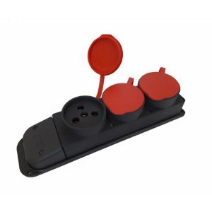 Rubber 380 Volt Three Phase Female Plug