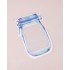 Jar Appearance Ziplock Storage Bag 620 ML (1 Piece)