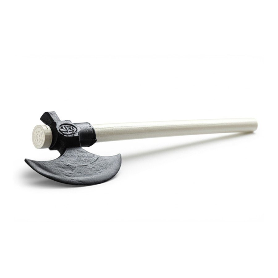 Kayı (IYI) Stamped Axe, Moon Axe – Hammer Head, Small Size, Wooden Handle 40 cm