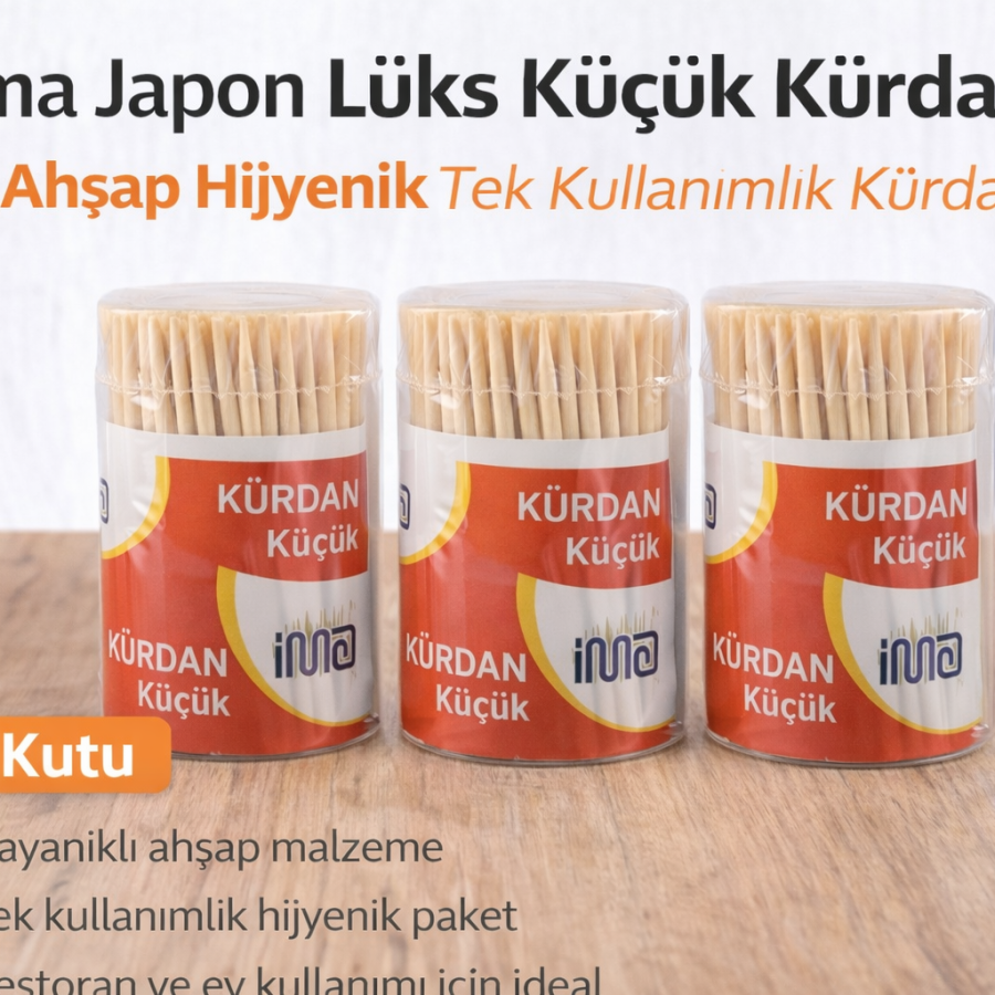 Ima Japanese Luxury Small Toothpick Wooden Hygienic Disposable Toothpicks 3 Pieces Ima Japanese Luxury Small Toothpick Wooden Hygienic Disposable Toothpicks 3 Pieces