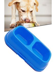 Cat - Dog Food And Water Bowl Large Size With 2 Compartments