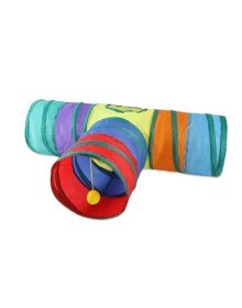 Cat Play Tunnel T Shaped