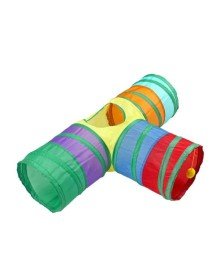 Cat Play Tunnel T Shaped