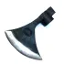 Large Moon Ax with Keser - Forged Steel