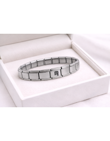 Steel Nomination Bracelet Virgo | Stainless Steel Zodiac Sign Bracelet | Elegant and Stylish Design