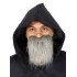 Gray Pirate Beard Gray Color Fake Beard