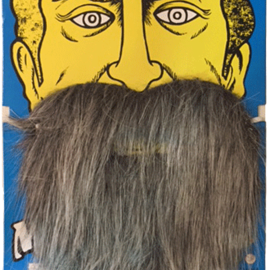 Gray Pirate Beard Gray Color Fake Beard Gray Pirate Beard Gray Color Fake Beard