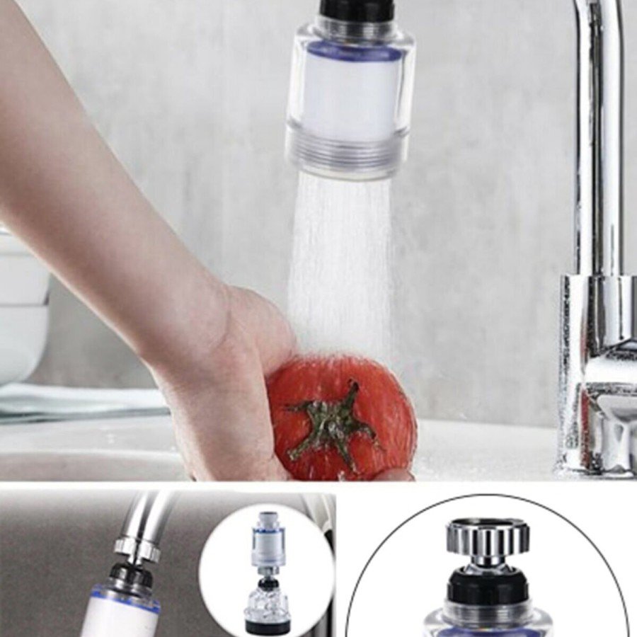 Water Saving Movable Faucet Head with Anti-Limescale Filter