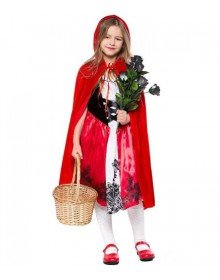 Little Red Riding Hood Hat Cloak 90 cm