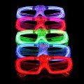 Red LED Lighted Party Glasses with 3 Modes – Glow & Night Entertainment Glasses