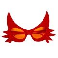 Red Color Whisker Design Cat Glasses 19x11 cm