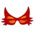 Red Color Whisker Design Cat Glasses 19x11 cm