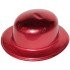 Red Color Hologram Plastic Round Bowler 27x24 cm