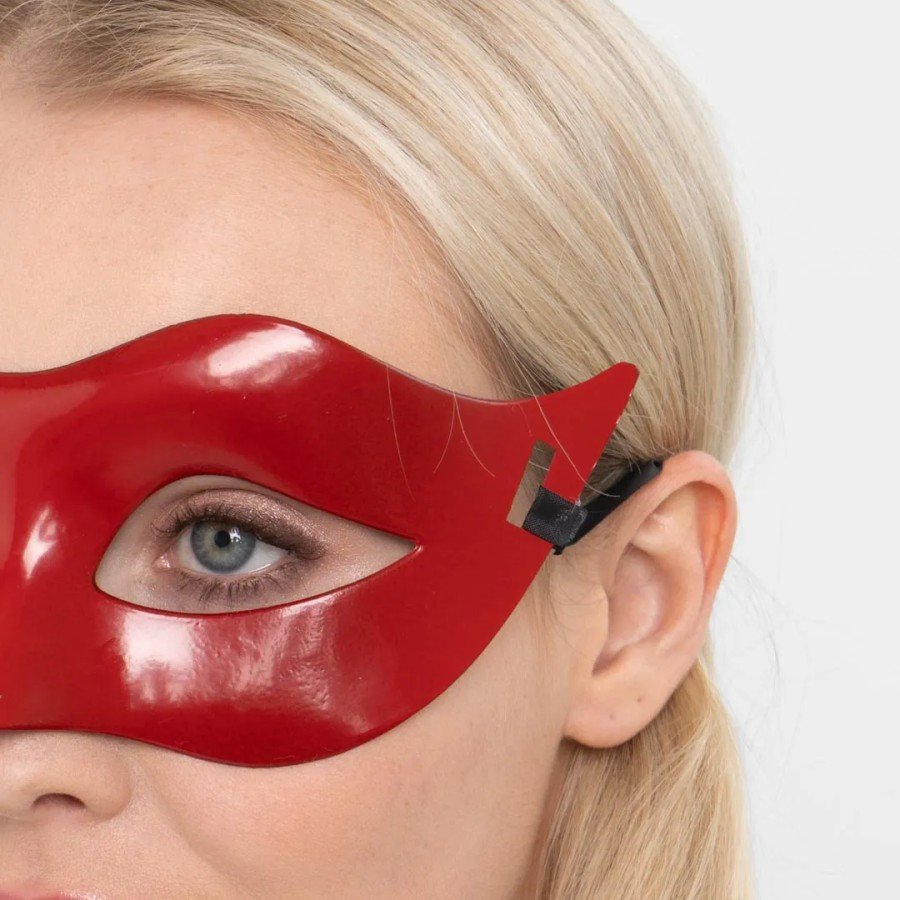 Red Color Masquerade Costume Party Venetian Ball Mask