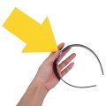 Customizable Arrow Crown – Writeable Party Crown Yellow Color Customizable Arrow Crown – Writeable Party Crown Yellow Color
