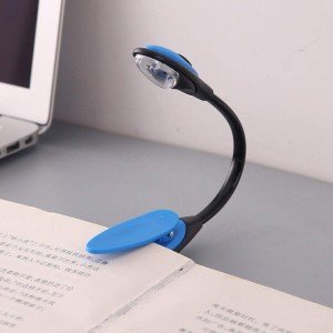 Book Reading Light Led Booklight Clamp Battery Operated Model Led Light