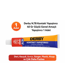 Derby N.78 Contact Adhesive 40 Gr Strong General Purpose Adhesive 1 Piece