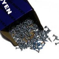 Clip, Hinge, Leg, Wood, Chipboard Screw - 3x13mm, 100 Pieces