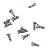 Clip, Hinge, Leg, Wood, Chipboard Screw 2,2x7,5mm - Nickel 1000 Pieces