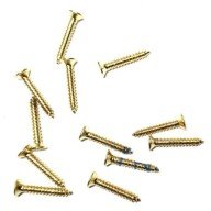 Clip, Hinge, Leg, Wood, Chipboard Screw 2,2x13 mm - Yellow 1000 Pieces
