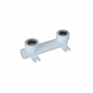 PVC Pipe PPRC Concealed Internal Thread Double Toilet Seat Connection 20x1/2'' 10 Pieces