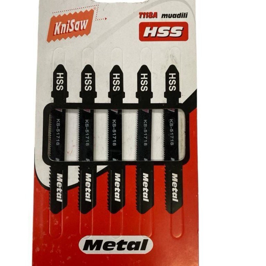 Knisaw 51718 Metal Jigsaw 5 Pieces Knisaw 51718 Metal Jigsaw 5 Pieces